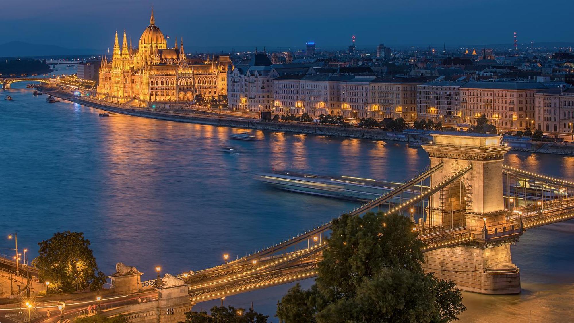 Riverside Luxury Panorama Home - Smarttv, Fastwifi Budapest Exterior foto